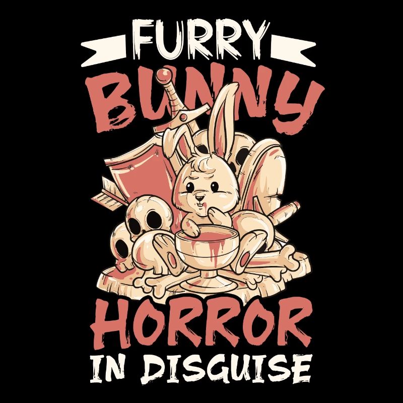 Horror Rabbit Murder Horror Movie Fan Goth Gothic