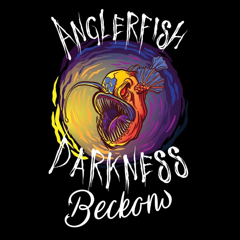 Monkfish Deep Sea Creature Abyssal Horror Bio