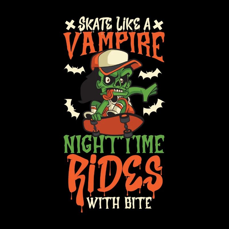 Horror Skateboarder Halloween Skateboard Geschenk