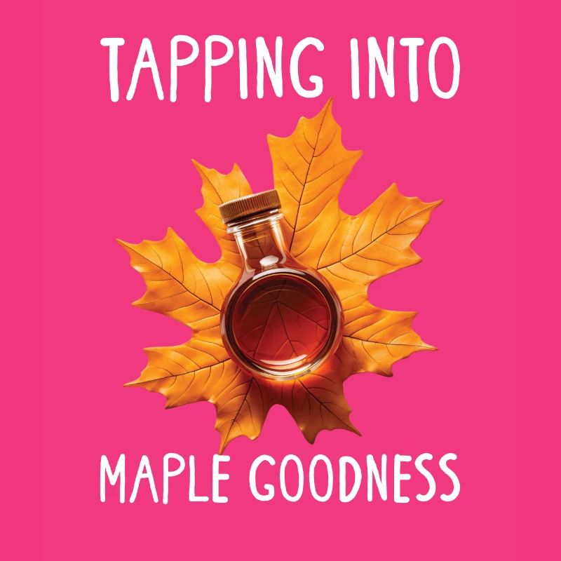 Tradition et cônes de Maple Sirop Canada