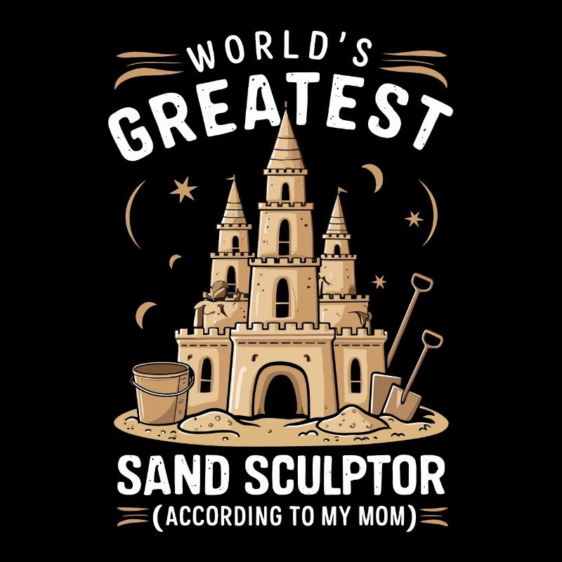 Art créatif des châteaux de sable sur la plage | Sculptures