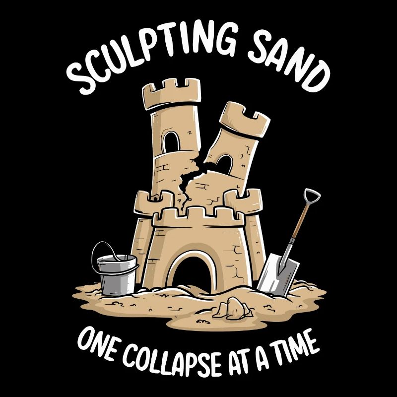 Art créatif des châteaux de sable sur la plage | Sculptures