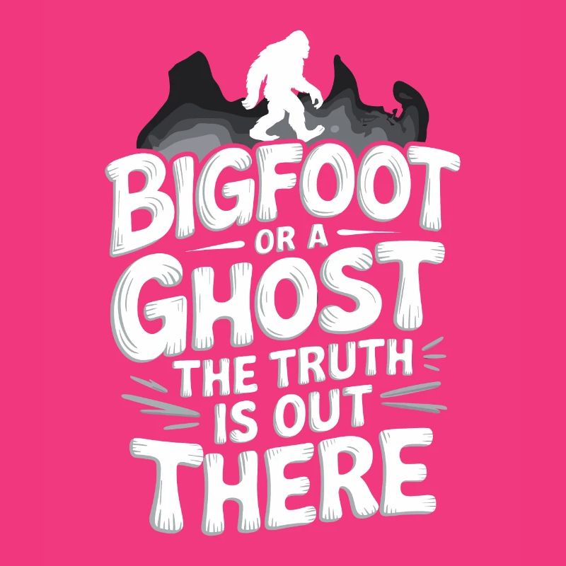 Bigfoot croyant Sasquatch Cryptide Créature de la forêt