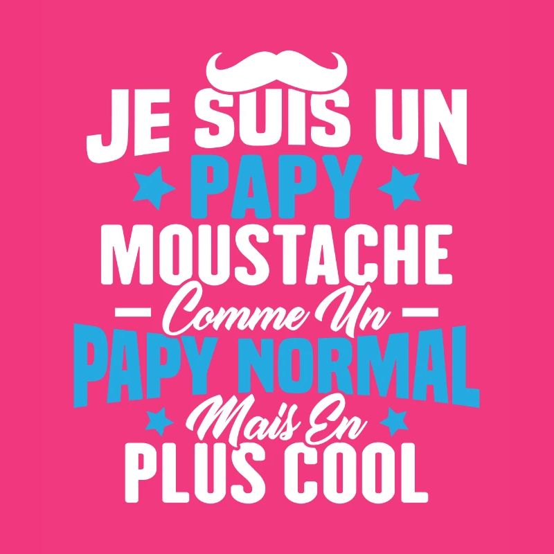 Un papy moustache comme un papy normal
