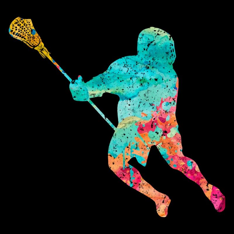 Lacrosse Player PopArt