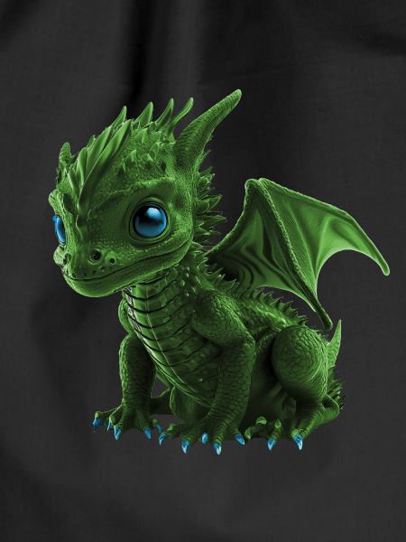 Green Baby Dragon