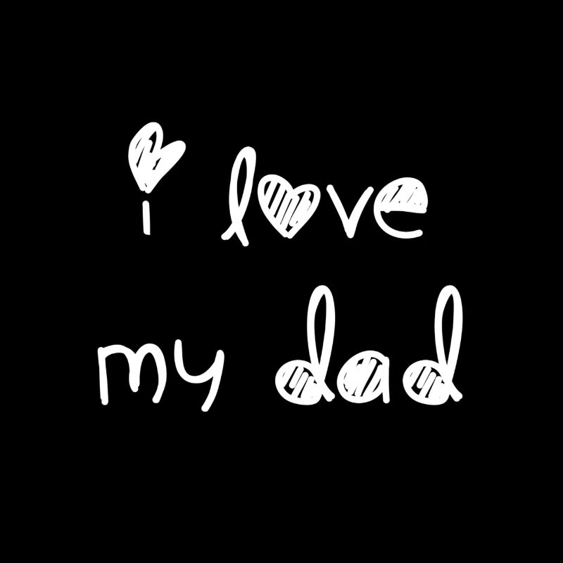 j'aime papa blanc