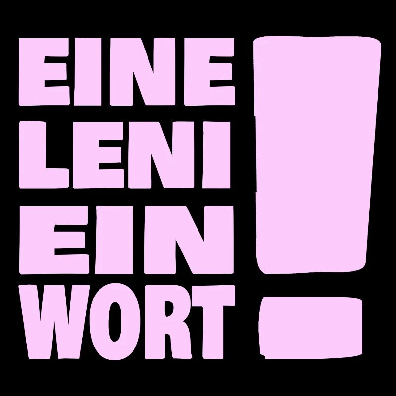 Eine Leni ein Wort