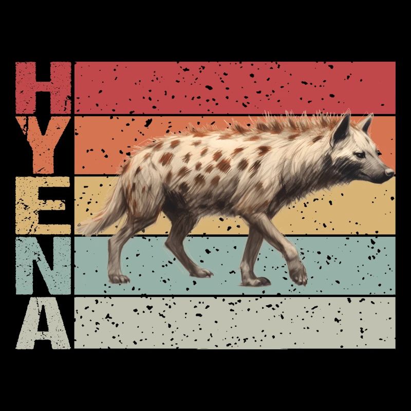 Hyène Style rétro