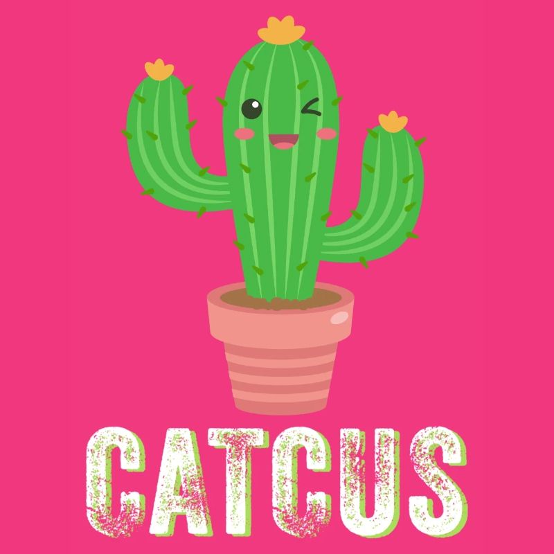 Catcus - Funny Cactus, Cute Cactus, Cat Cactus