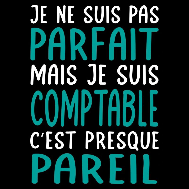 Je ne suis pas parfait mais je suis comptable