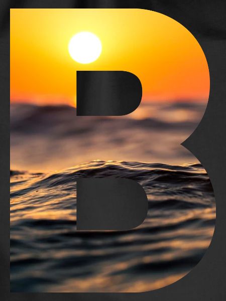 B