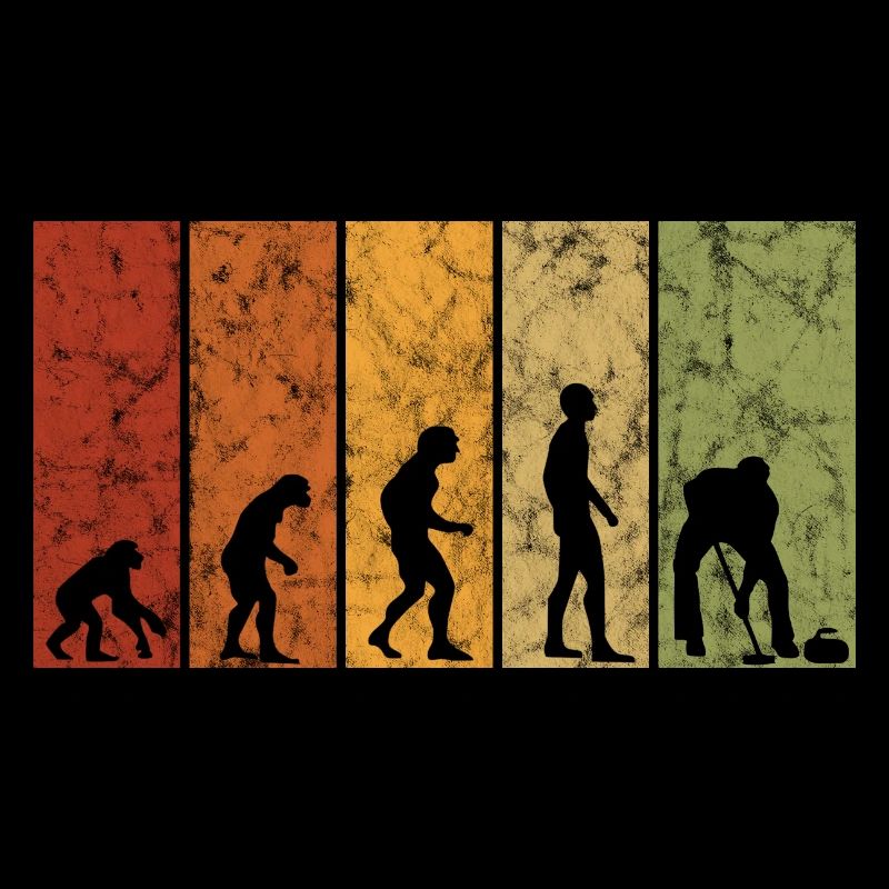 Eis Curling Curler Eisstockschießen Evolution