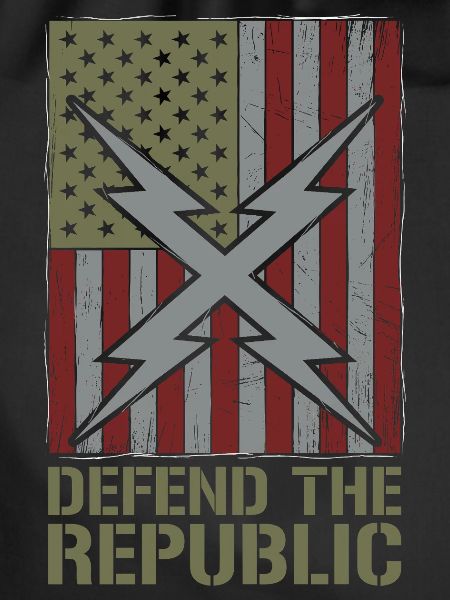 Defend The Republic USA Flag