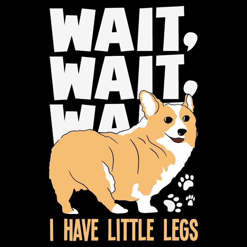 Wait for me, I've got little legs