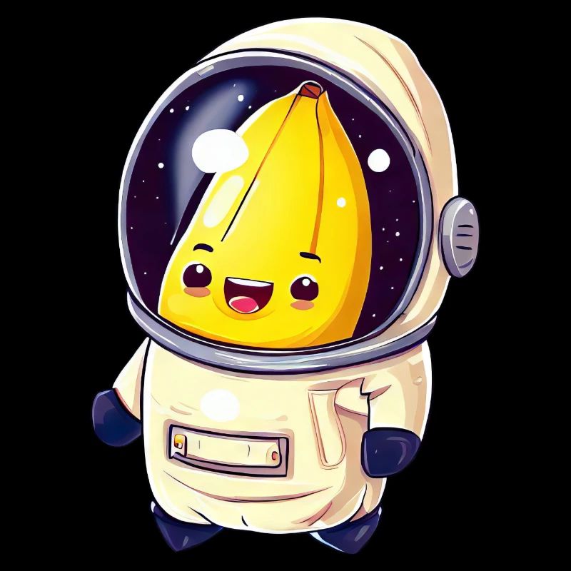 Astronaute Banana Cosmonaute
