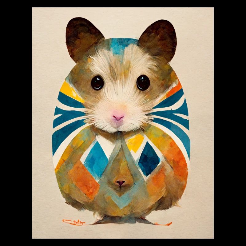 Hamster abstract