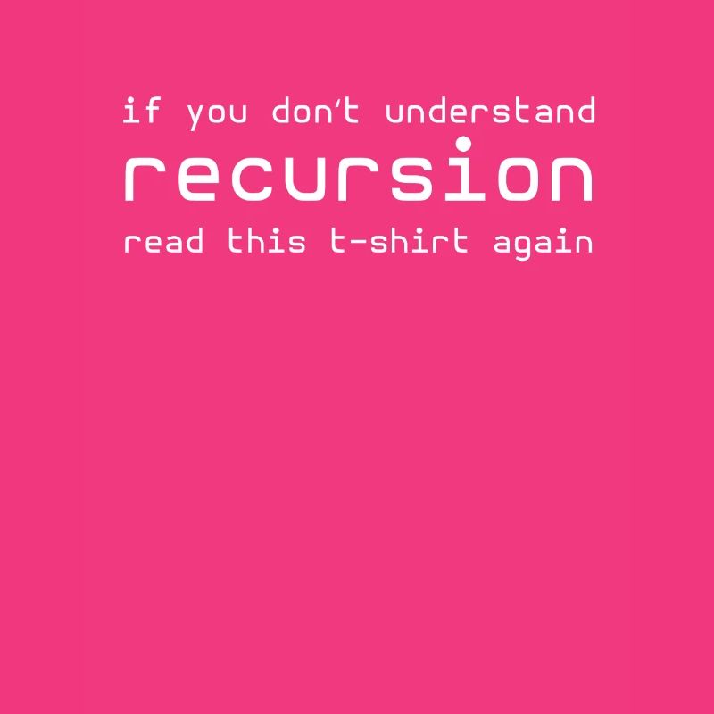 recursion developer programmer html c php phyt