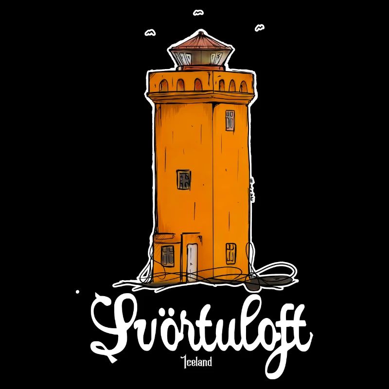 Svörtuloft Leuchtturm, Island