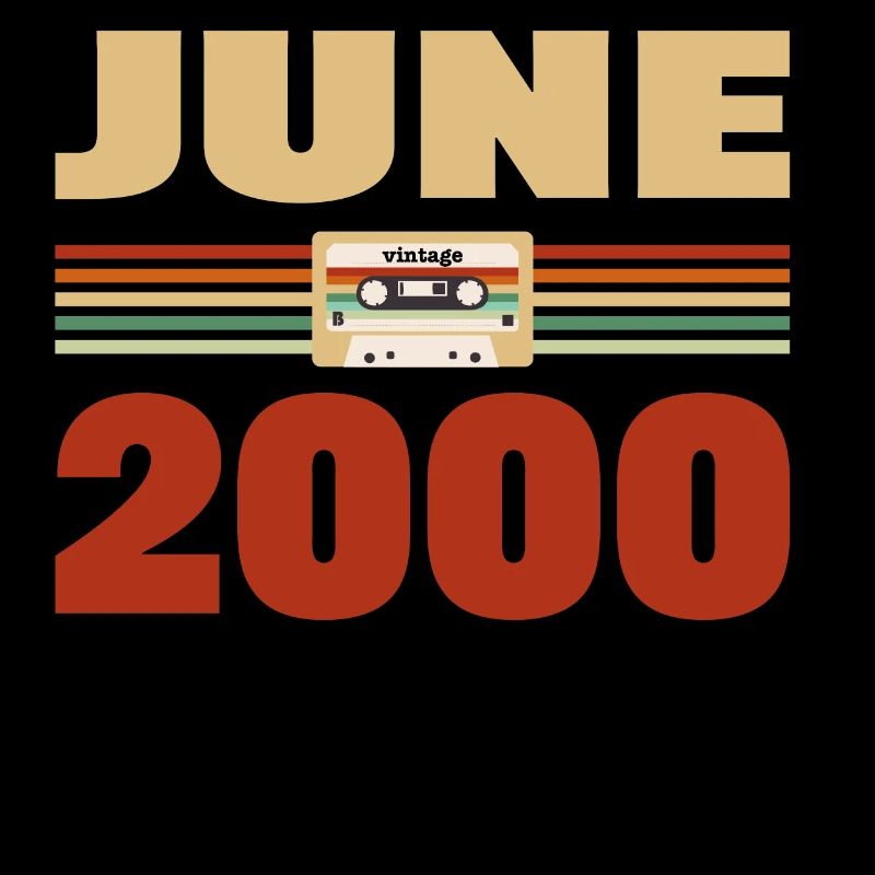 23. Geburtstag Juni Jahrgang 2000 Geschenkidee