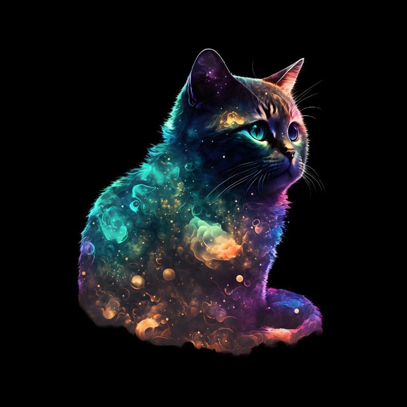 Neon Cat