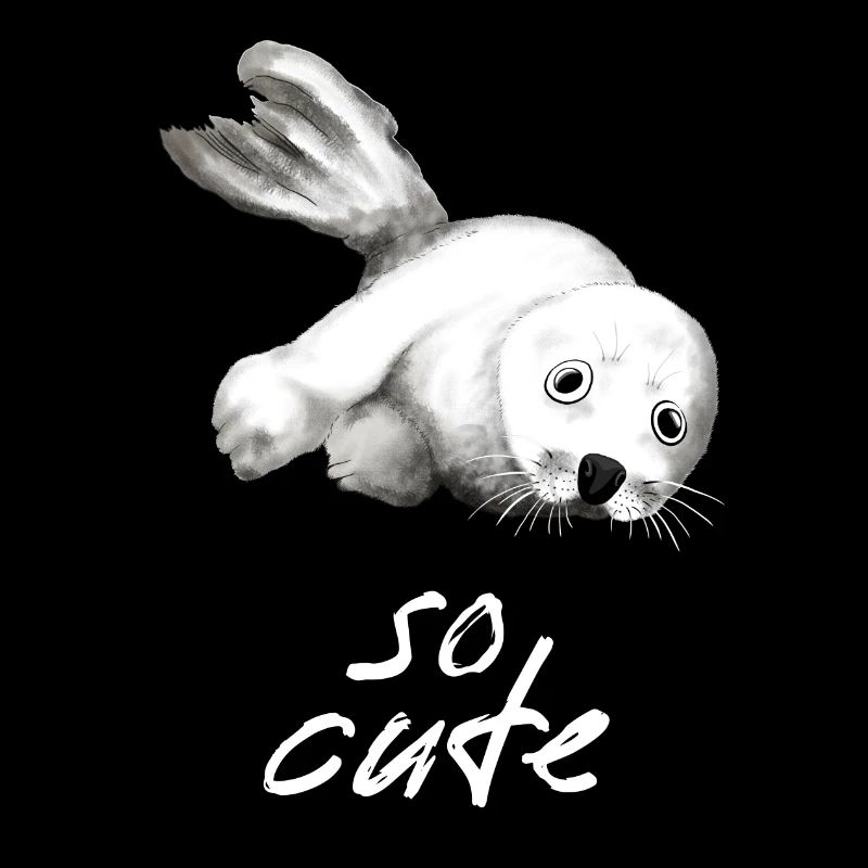 bébé phoque si mignon