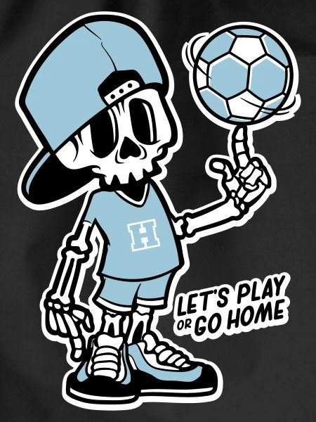 Skeleton handballer