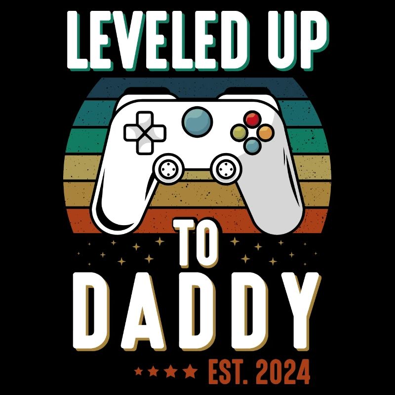 Level Up To Daddy 2024 Schwanger Werdender Papa