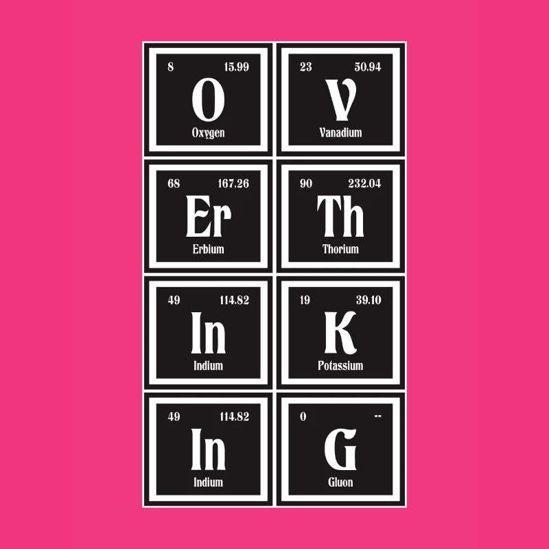 Overthinking | Periodic Table of Elements