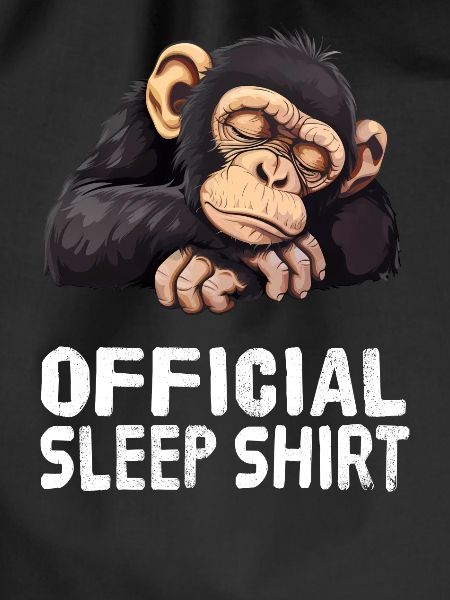 Official Sleep Shirt Monkey