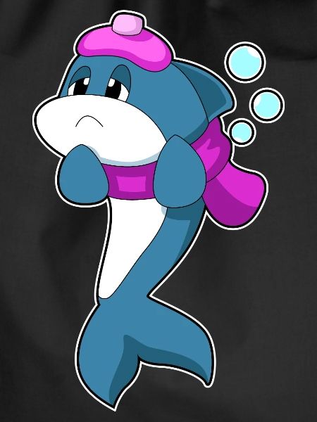 Dolphin Hot Water Bottle
