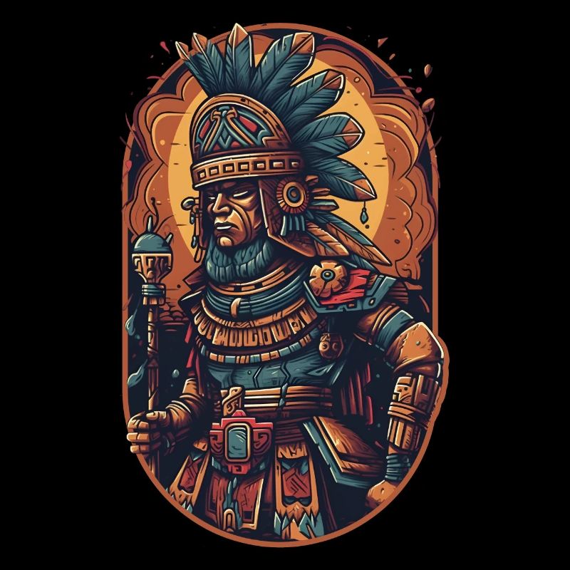 Maya-Kämpfer