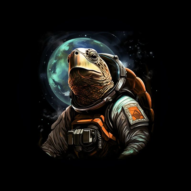 Tortue de l’espace