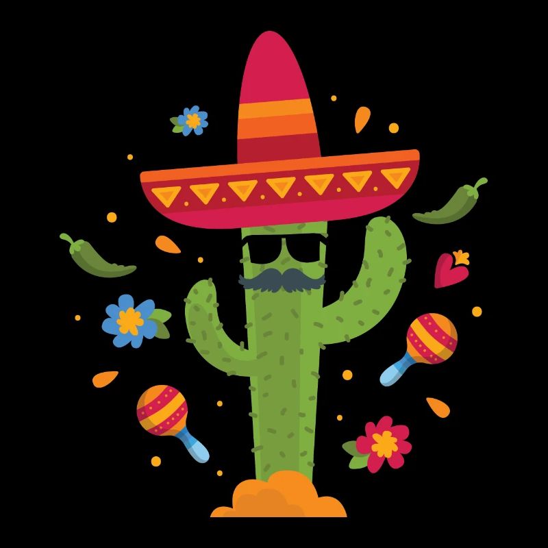 Cactus Garden Mexican Sombrero