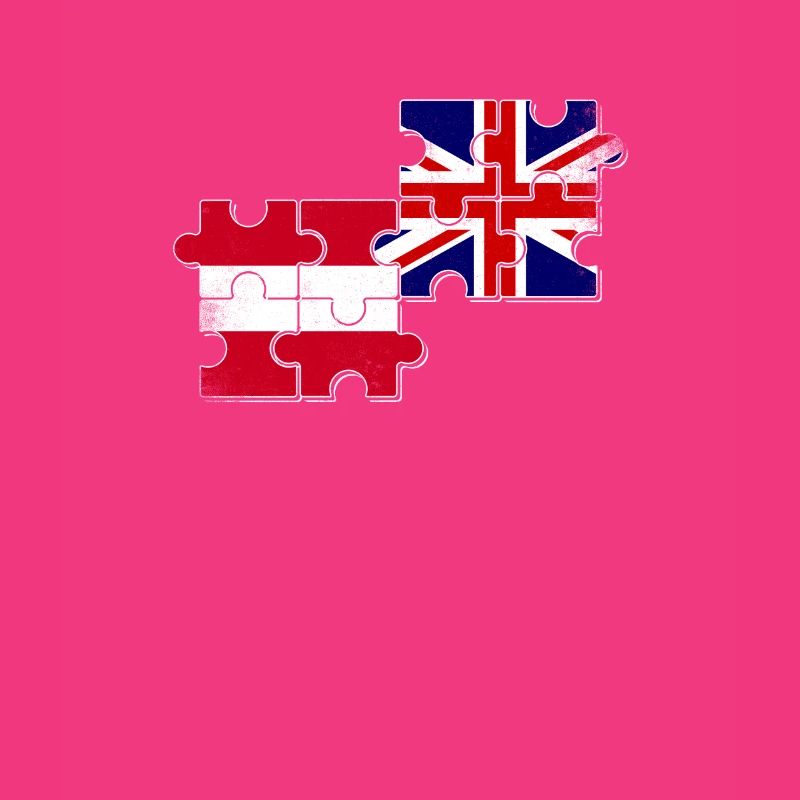 Austria UK flag British Austrian