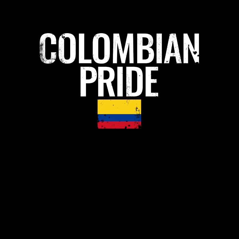 Fierté colombienne Vintage Drapeau de la Colombie