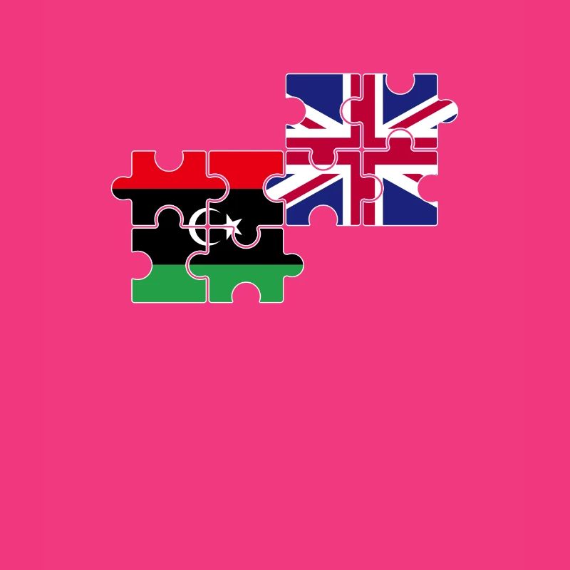 Libye Royaume-Uni Drapeau britannique libyen