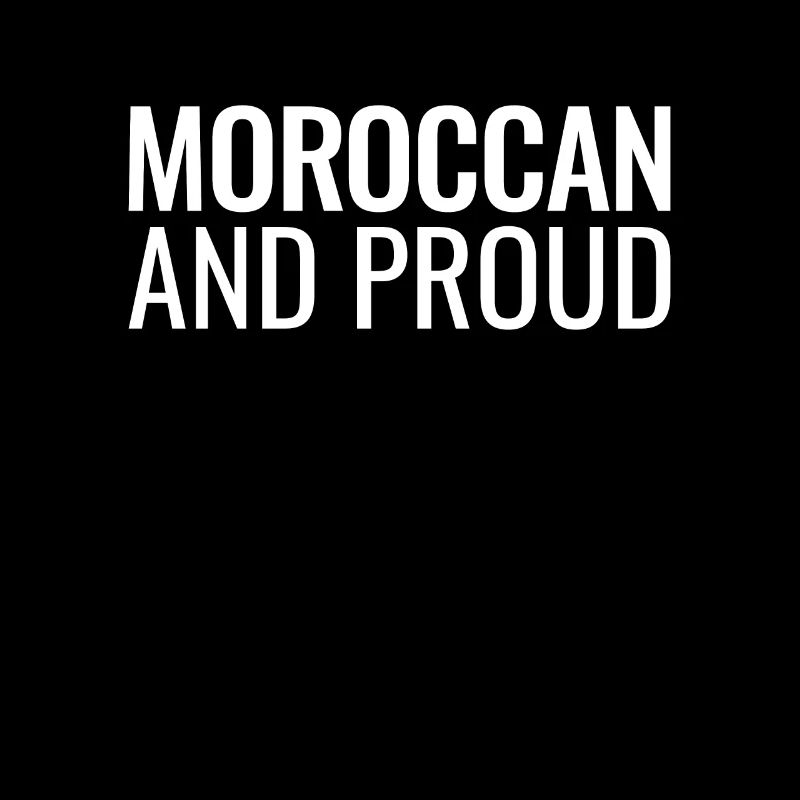 Moroccan And Proud Morocco Flag Moroccan