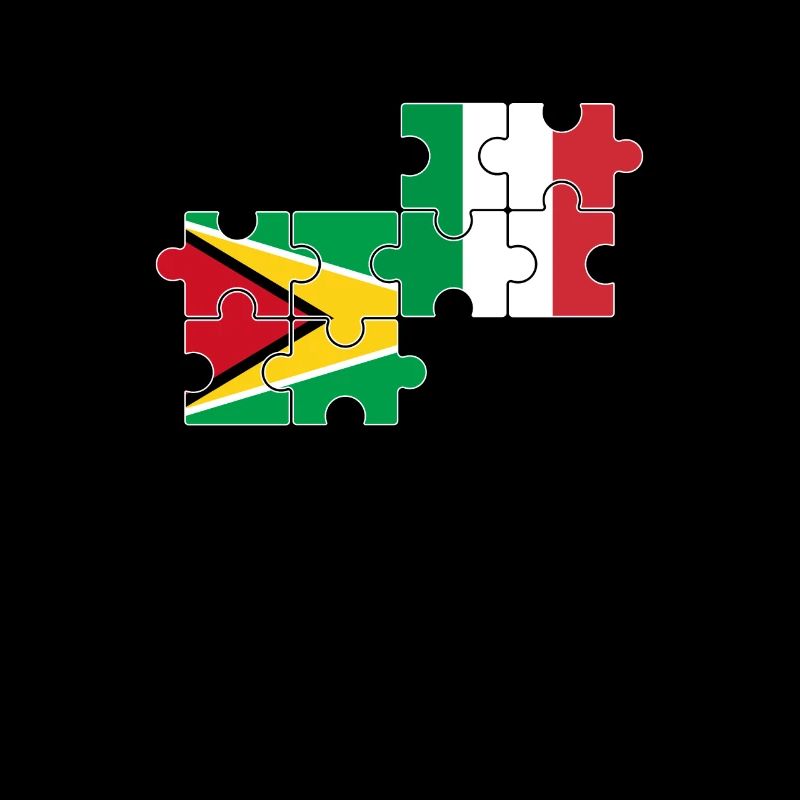 Drapeau de la Guyane, Italie, Guyanais