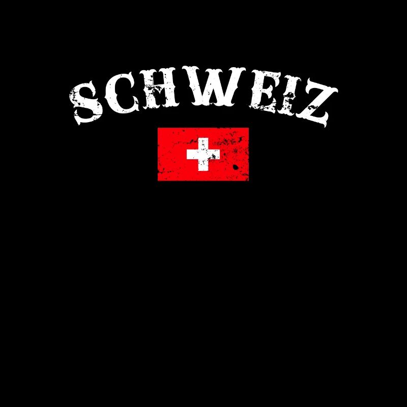 Schweiz Vintage Schweizerische Flagge Schweizer