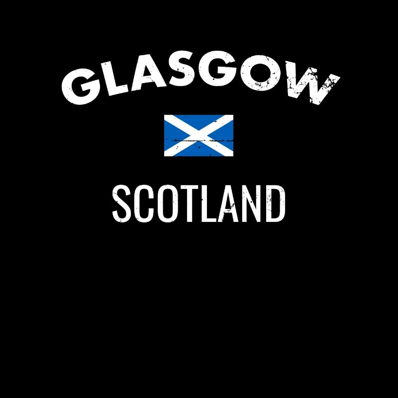 Glasgow Ecosse Ecosse Drapeau Ecossais Ecosse