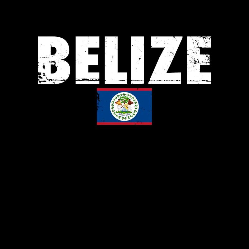 Belize Vintage Belizean Flag Belizean