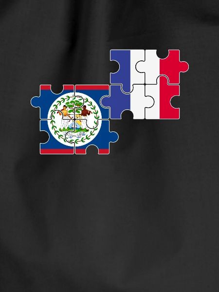 Belize France Flag Belizer