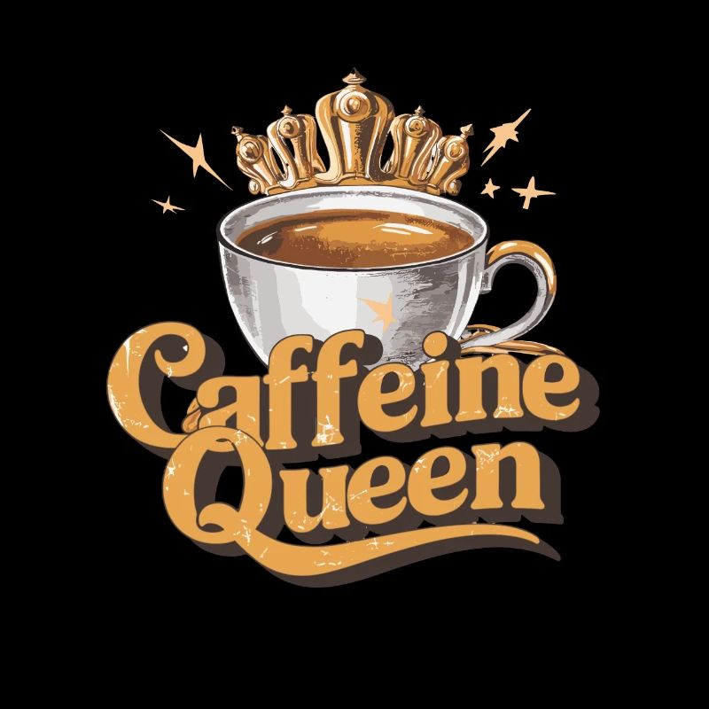 Caffeine Queen Kaffee Kaffeeliebhaberin