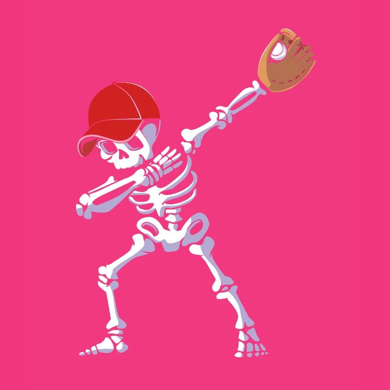 Baseball Skeleton Halloween