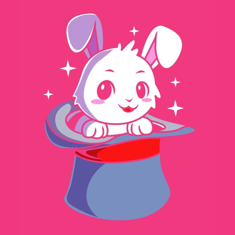 Magicien Sorcier Magicien Lapin