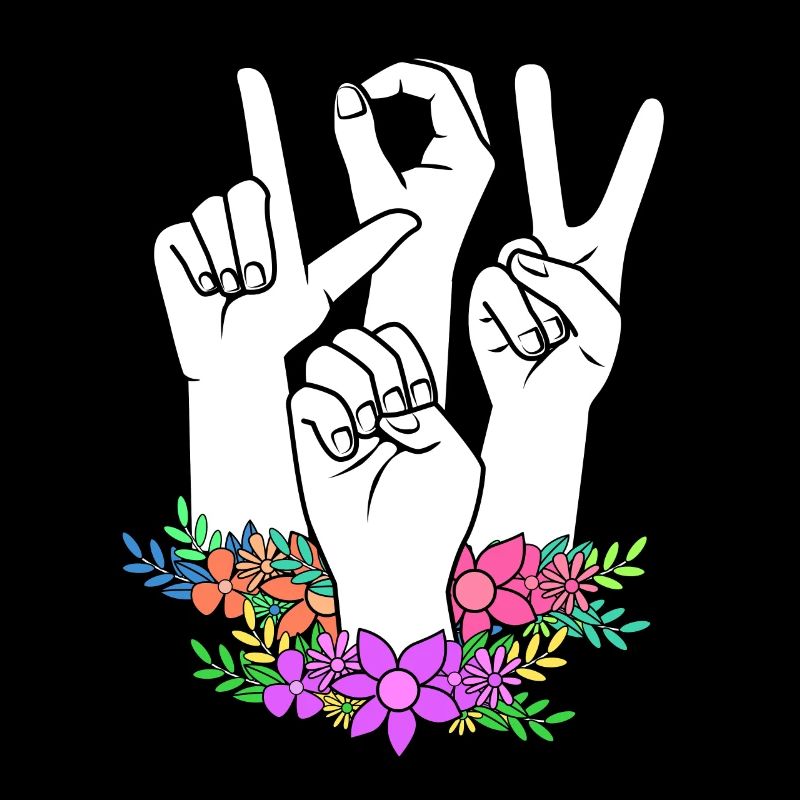 Sign language sign ASL deaf