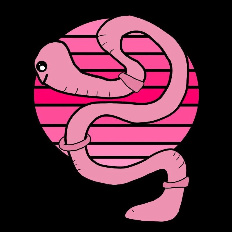 Worm sunset