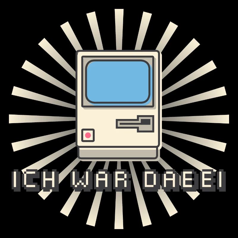 Mac apple Computer Retro Pixel nerdy Retro design