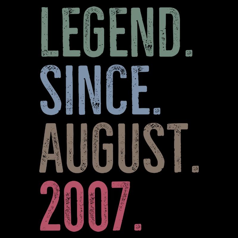 Legend Since August 2007